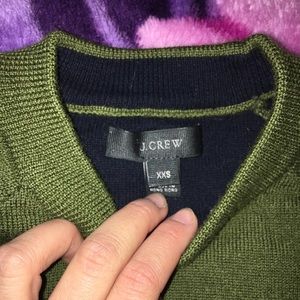 Olive green long sleeve shirt